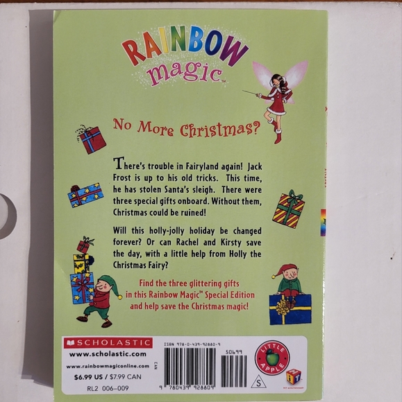 Rainbow Magic Special Edition Holly the Christmas Fairy - Picture 2 of 3